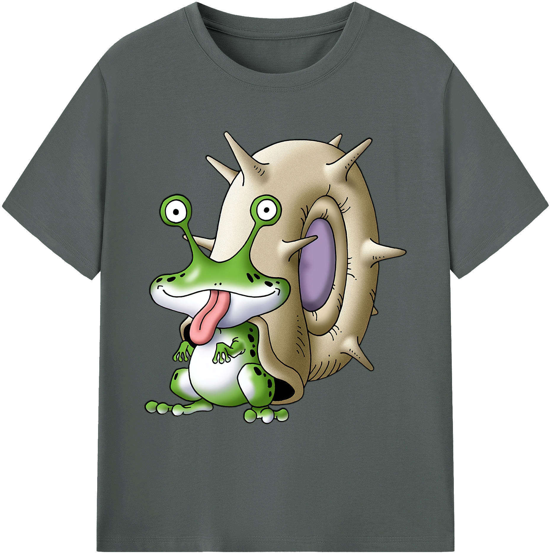 （画像用） ドラゴンクエスト Doragon Kuesuto Dragon Quest 綿100％ メンズ半袖Tシャツ｜肌触りやわらか＆通気性